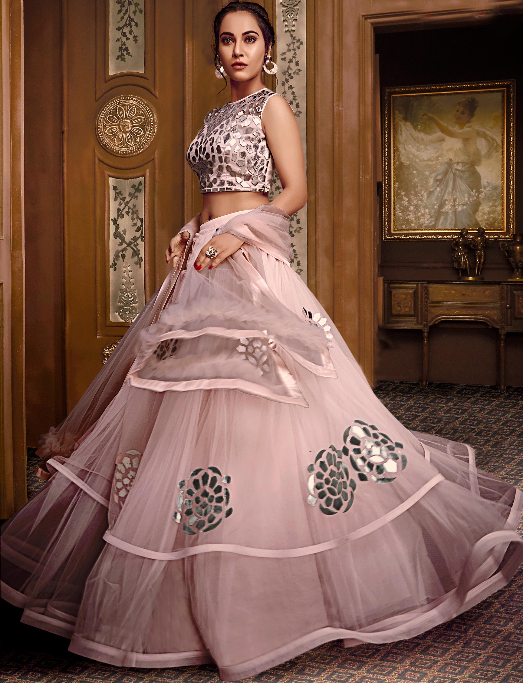 Fancy Face Printed Chaniya Choli at Rs.950/Piece in mumbai offer by Ali  Creations